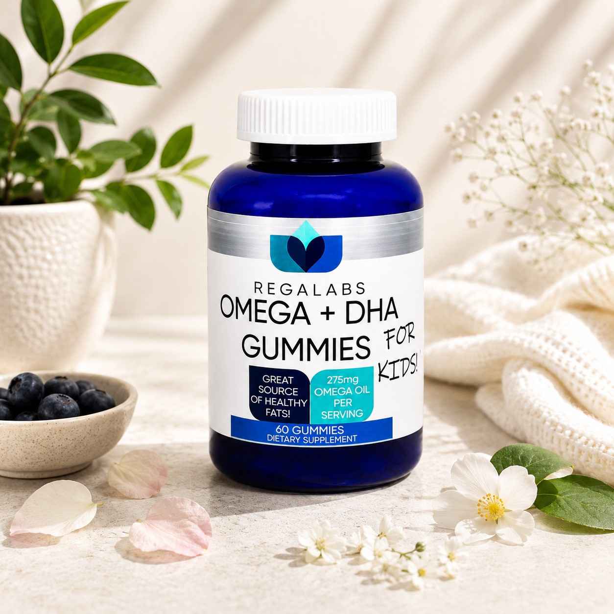 Kids Omega & DHA Gummies